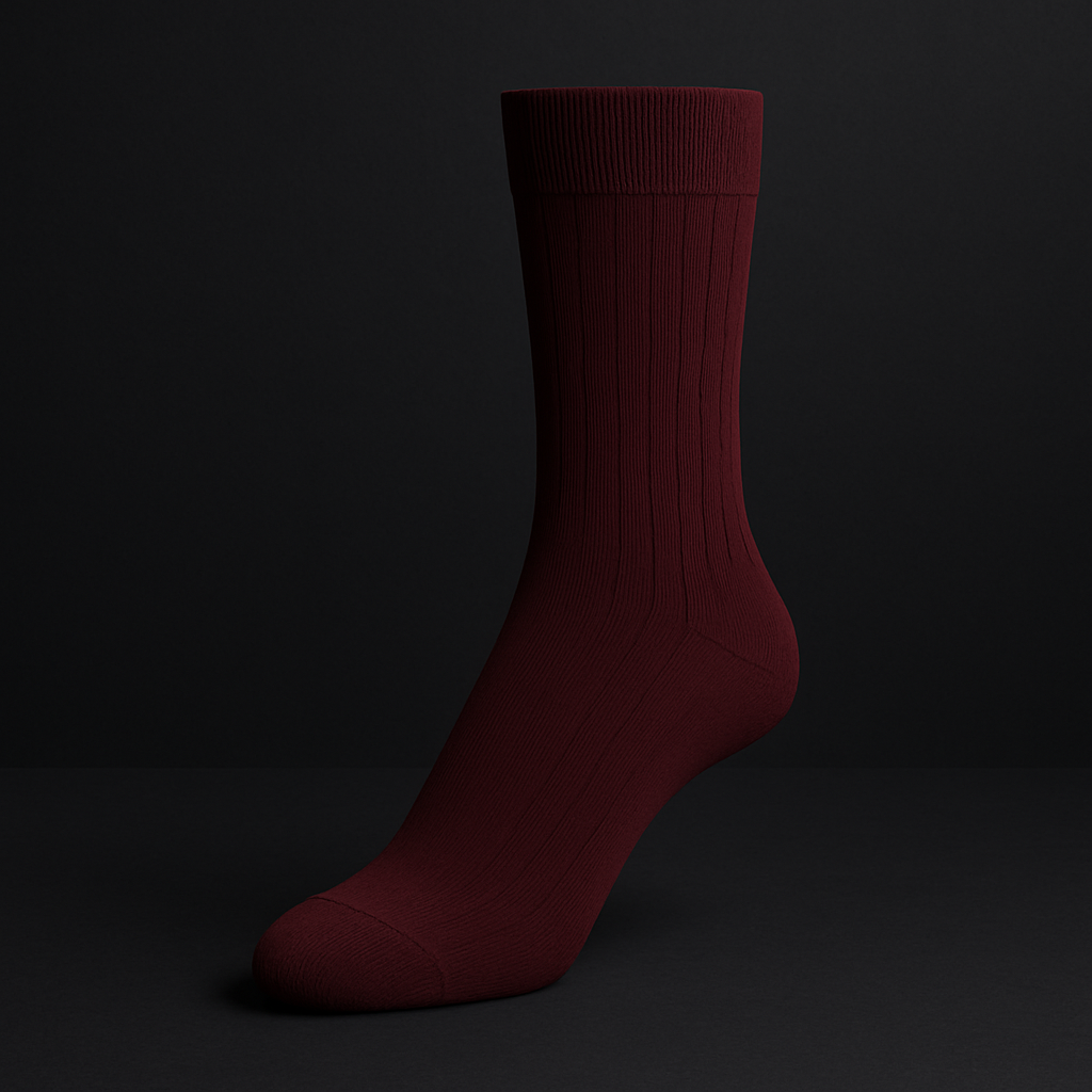 Business Socks - Merlot