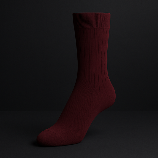 Business Socks - Merlot